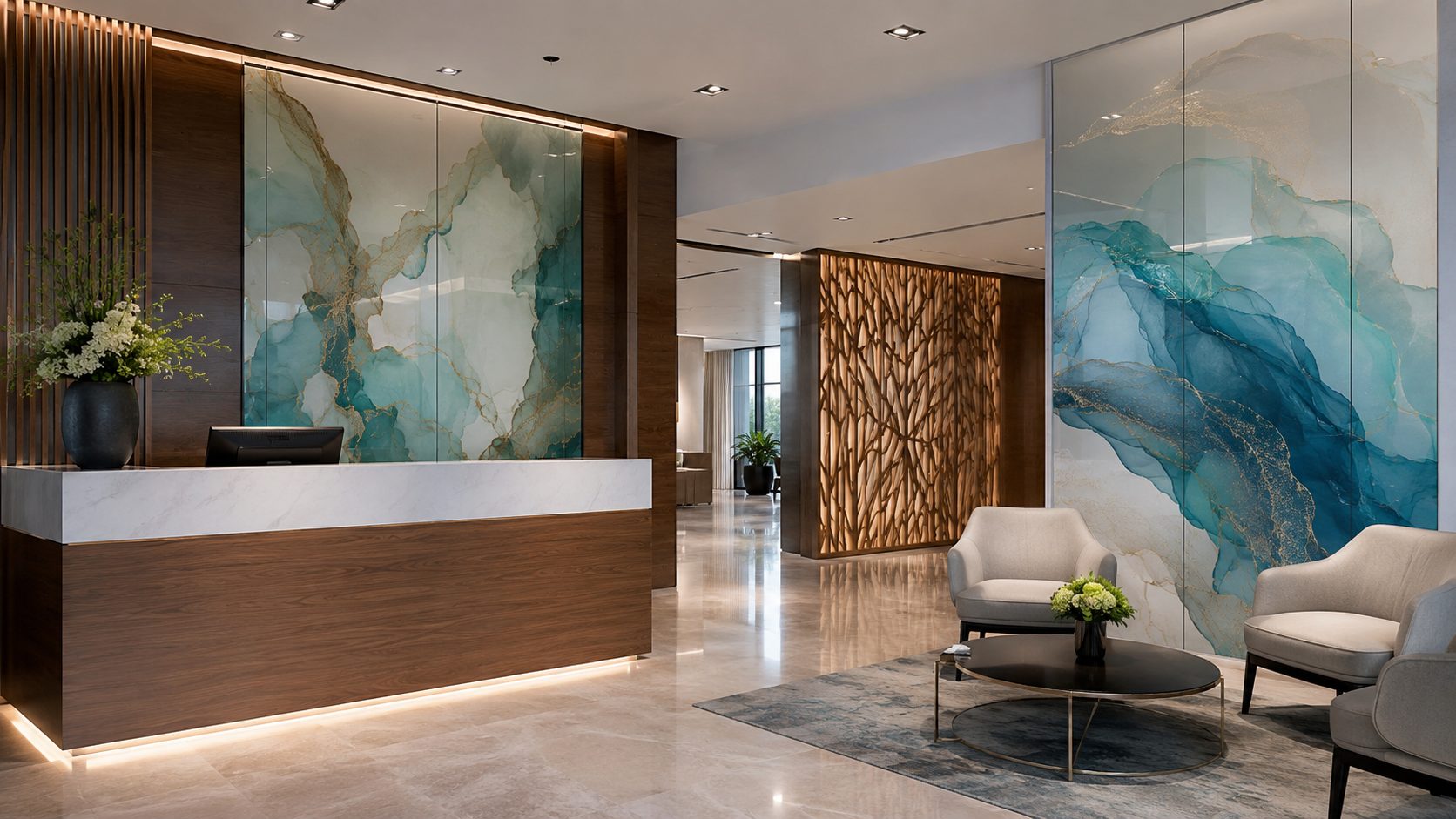 Décoration et aménagement intérieur avec impression UV LED