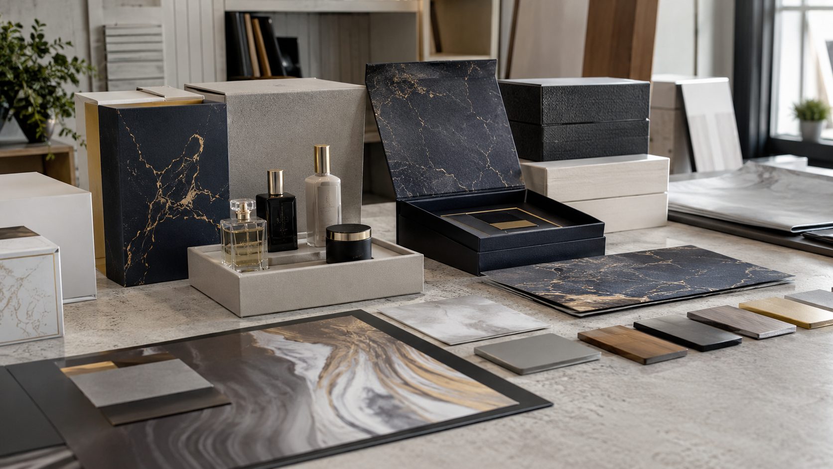 Packaging premium et prototypes imprimés en UV LED
